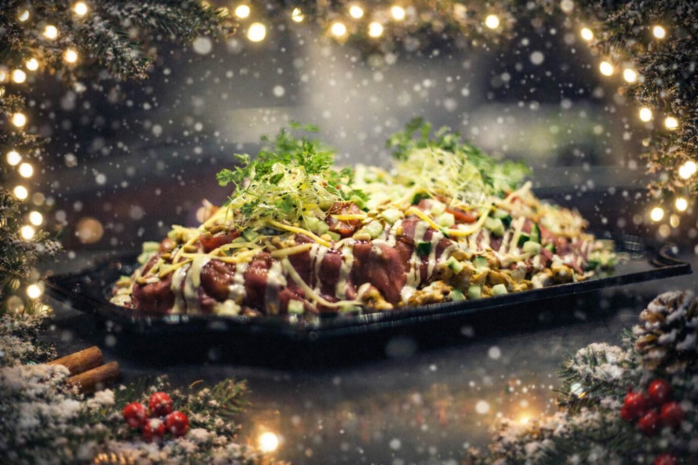 De Deal Pasta-Carpacciosalade